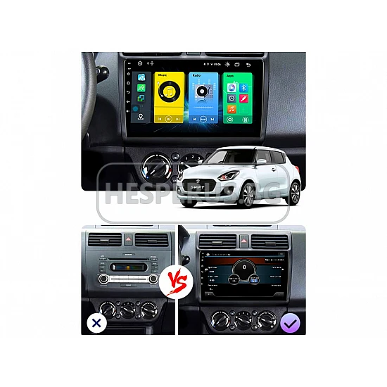 SUZUKI SWIFT - 10.1" МУЛТИМЕДИЯ / Навигация android 16