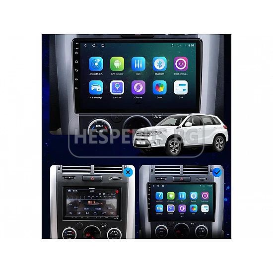 SUZUKI Grand Vitara - 9" МУЛТИМЕДИЯ / Навигация android 16
