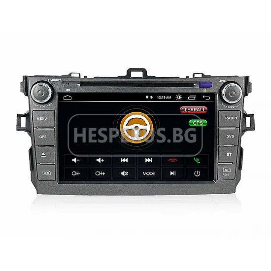 TOYOTA Corolla - МУЛТИМЕДИЯ / Навигация Android DVD + DSP + CarPlay