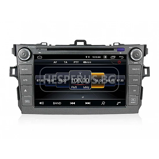 TOYOTA Corolla - МУЛТИМЕДИЯ / Навигация Android DVD + DSP + CarPlay