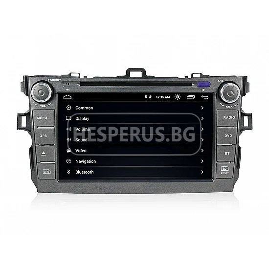 TOYOTA Corolla - МУЛТИМЕДИЯ / Навигация Android DVD + DSP + CarPlay