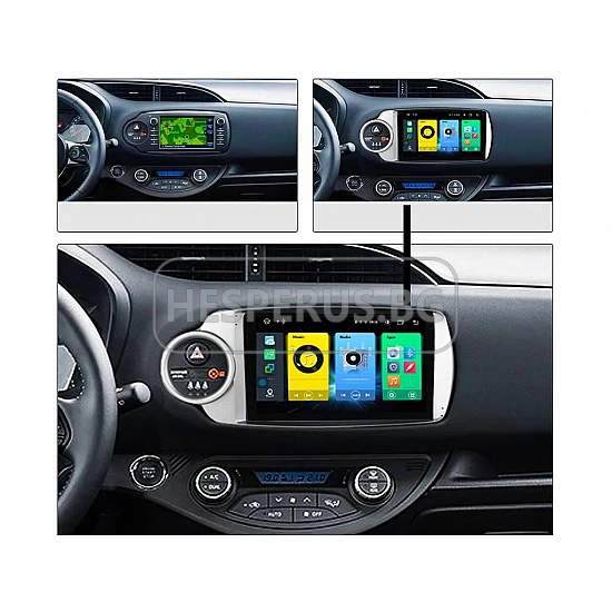 TOYOTA Yaris - 9" МУЛТИМЕДИЯ / Навигация android 16