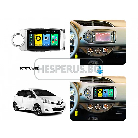 TOYOTA Yaris - 9" МУЛТИМЕДИЯ / Навигация android 16