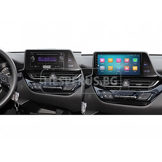 TOYOTA C-HR - 9" МУЛТИМЕДИЯ / Навигация android 16