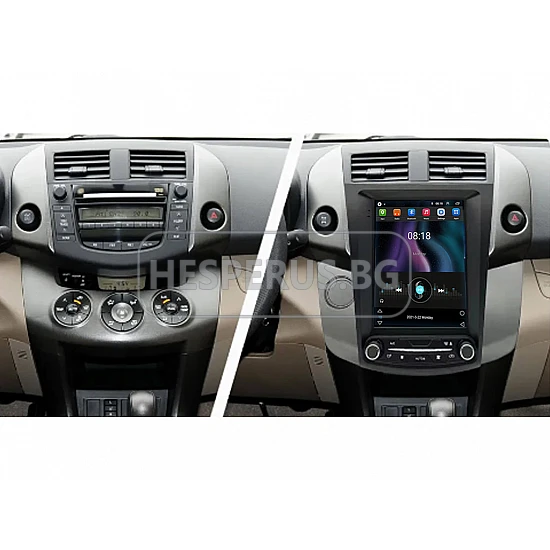 TOYOTA RAV4 - 9.7" ВЕРТИКАЛНА МУЛТИМЕДИЯ / Навигация android 16