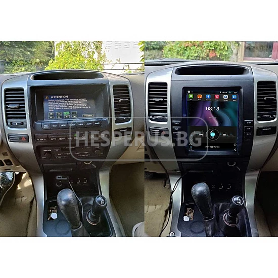 TOYOTA Land Cruiser Prado 120 - 9.7" МУЛТИМЕДИЯ / Навигация android 16