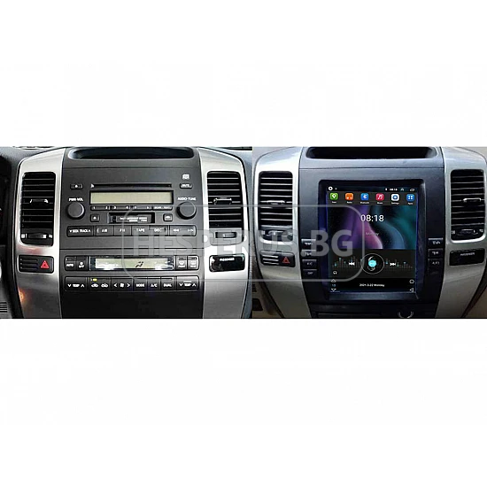 TOYOTA Land Cruiser Prado 120 - 9.7" МУЛТИМЕДИЯ / Навигация android 16