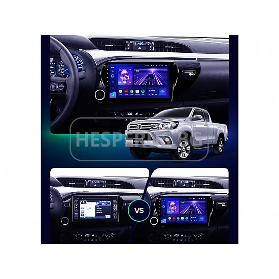 TOYOTA HILUX - 10.1" МУЛТИМЕДИЯ / Навигация android 16