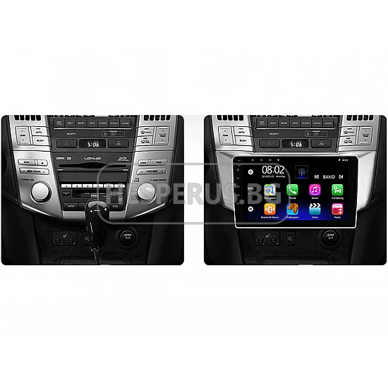 LEXUS RX - 9" МУЛТИМЕДИЯ / Навигация android 16