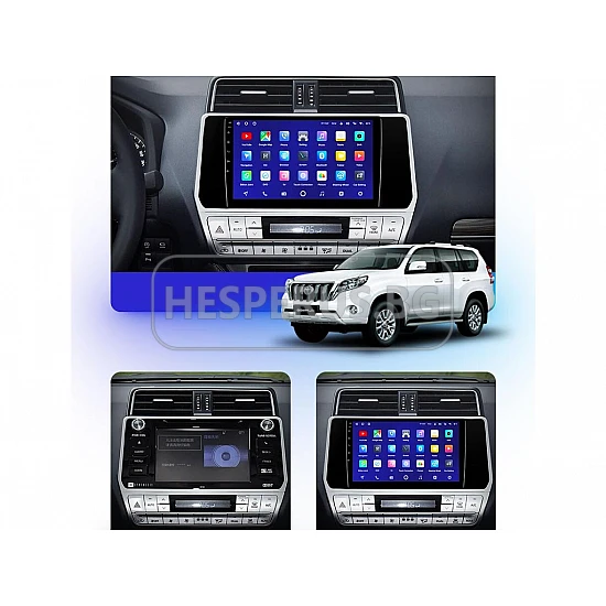 TOYOTA Land Cruiser Prado 150 - 10.1" МУЛТИМЕДИЯ / Навигация android 16