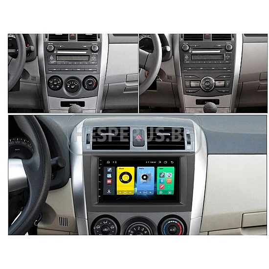 TOYOTA COROLLA - 7" МУЛТИМЕДИЯ / Навигация android 16