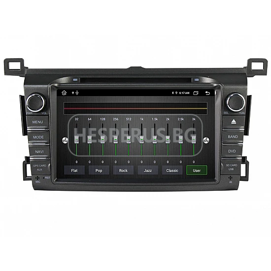 TOYOTA RAV4 - МУЛТИМЕДИЯ / Навигация android 16 DVD графит + DSP + CARPLAY