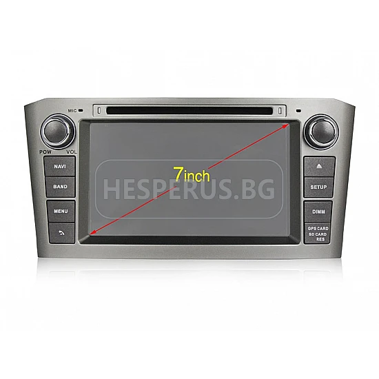 TOYOTA Avensis - МУЛТИМЕДИЯ / Навигация android 16 DVD + DSP + CARPLAY + ANDROID AUTO