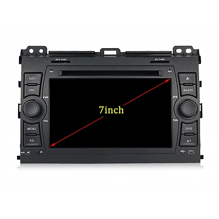 TOYOTA Land Cruiser Prado 120 - МУЛТИМЕДИЯ / Навигация Android 16 DVD + DSP + CARPLAY + ANDROID AUTO