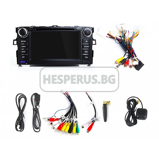 TOYOTA Auris - МУЛТИМЕДИЯ / Навигация android 16 DVD CPU:8-CORE + DSP + CARPLAY 