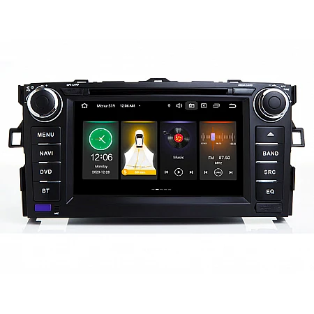 TOYOTA Auris - МУЛТИМЕДИЯ / Навигация android 16 DVD CPU:8-CORE + DSP + CARPLAY 