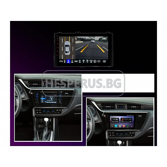 TOYOTA Corolla, Auris - 9" МУЛТИМЕДИЯ / Навигация android 16