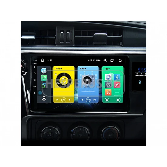TOYOTA Corolla, Auris - 9" МУЛТИМЕДИЯ / Навигация android 16