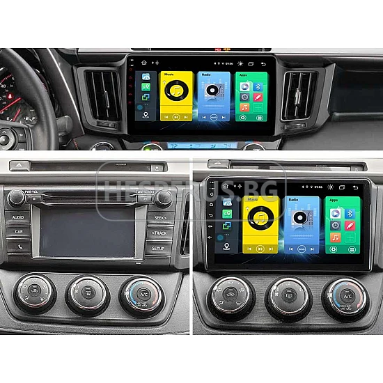 TOYOTA RAV4 - 9" МУЛТИМЕДИЯ / Навигация android 16