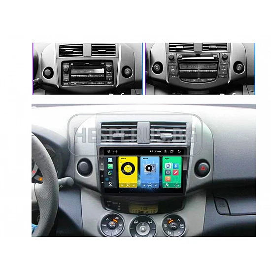 TOYOTA RAV4 - 9" МУЛТИМЕДИЯ / Навигация android 16