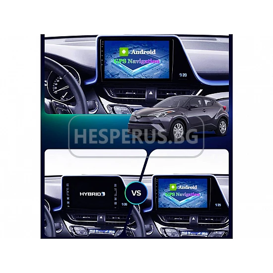 TOYOTA C-HR - 9" МУЛТИМЕДИЯ / Навигация android 16
