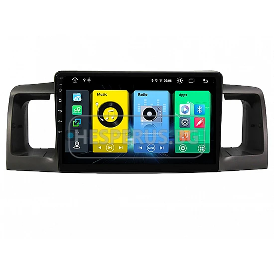 TOYOTA Corolla E120/E130 - 9" МУЛТИМЕДИЯ / Навигация android 16