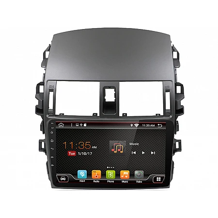 TOYOTA Corolla - 9" МУЛТИМЕДИЯ / Навигация android 16 графит