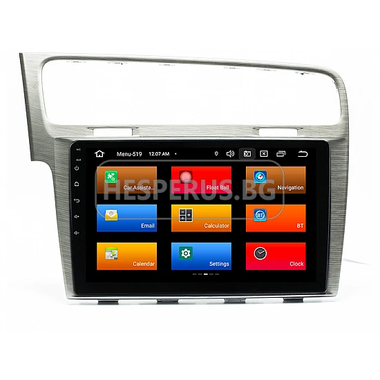 VW GOLF 7 -10.1" МУЛТИМЕДИЯ / Навигация Android + DSP + CARPLAY