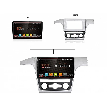 VW PASSAT - 10.1" МУЛТИМЕДИЯ / Навигация android 16