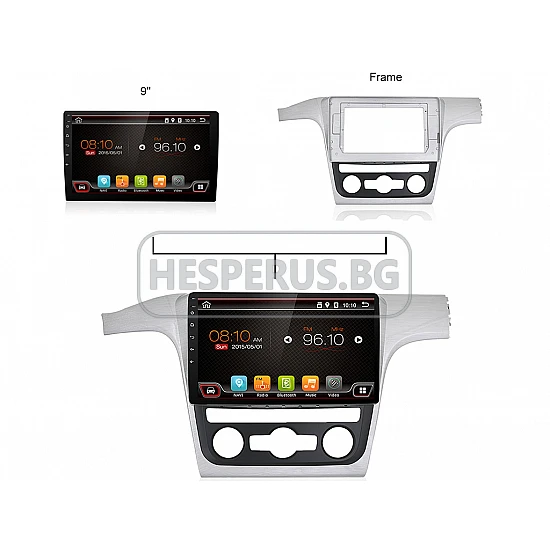 VW PASSAT - 10.1" МУЛТИМЕДИЯ / Навигация android 16