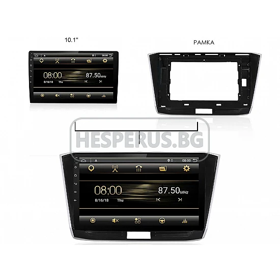 VW PASSAT - 10.1" МУЛТИМЕДИЯ / Навигация Android 16