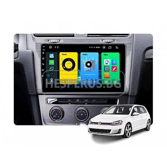 VW GOLF 7 - 10.1" МУЛТИМЕДИЯ / Навигация android 16