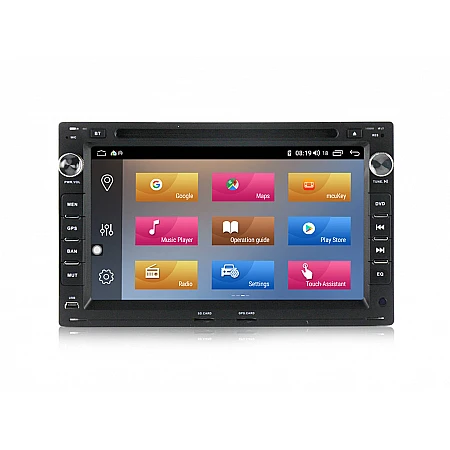 VW - МУЛТИМЕДИЯ / Навигация android 16 CPU:8-CORE + DVD + DSP + CARPLAY + ANDROID AUTO + SIM
