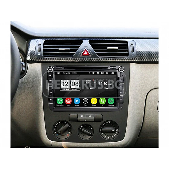 VW - 8" МУЛТИМЕДИЯ / Навигация android 16 CPU:8-CORE + DVD + DSP + CarPlay + SIM