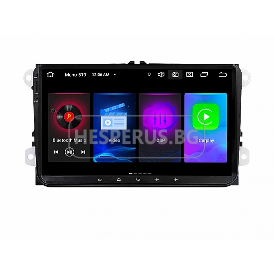 SKODA - 9" МУЛТИМЕДИЯ / НАВИГАЦИЯ CPU:8-Core, RAM:4Gb, ROM:64Gb android 16 + DSP + CARPLAY + DSP + SIM