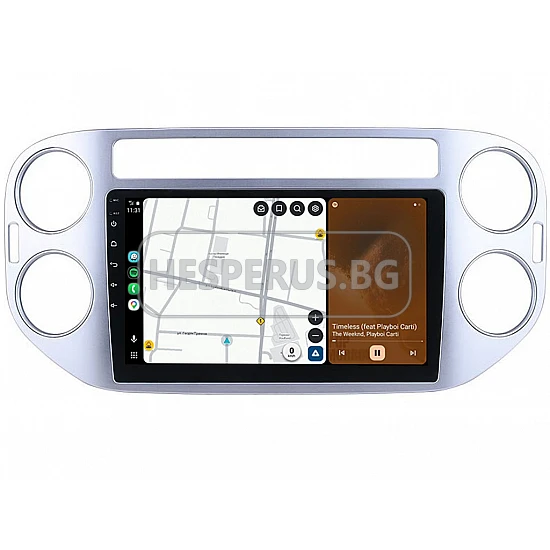 VW TIGUAN, GOLF plus - 9" МУЛТИМЕДИЯ / Навигация android 16 светлосива