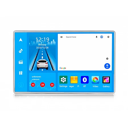 12.8" ЕДИНИЧЕН ДИН ЗА КОЛА GPS android 16 CPU:8-CORE + DSP + CarPlay + SIM