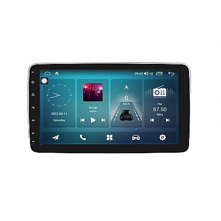 10.1" ЕДИНИЧЕН ДИН ЗА КОЛА GPS android 16 CPU:8-CORE + DSP + CarPlay + SIM