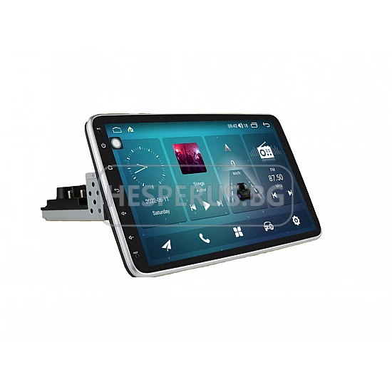 10.1 ЕДИНИЧЕН ДИН ЗА КОЛА GPS android 16 CPU:8-CORE + DSP + CarPlay + SIM