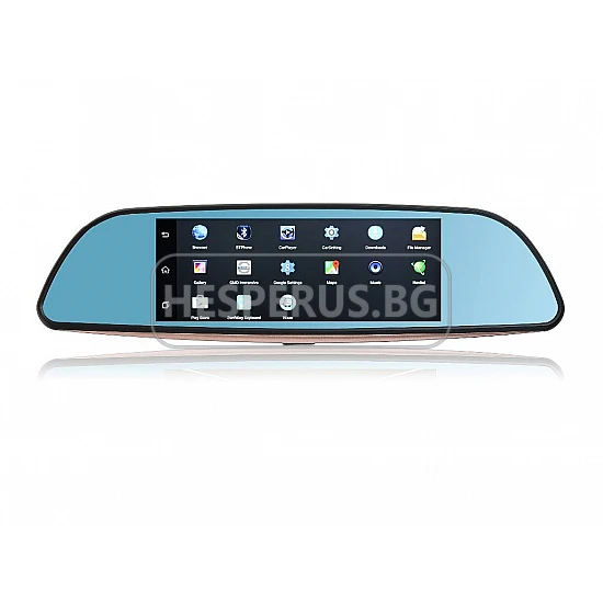10 в 1 - ОГЛЕДАЛО + GPS + TABLET + DVR + FM + BT + WIFI +AV-IN + 2 Камери