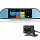 10 в 1 - ОГЛЕДАЛО + GPS + TABLET + DVR + FM + BT + WIFI +AV-IN + 2 Камери