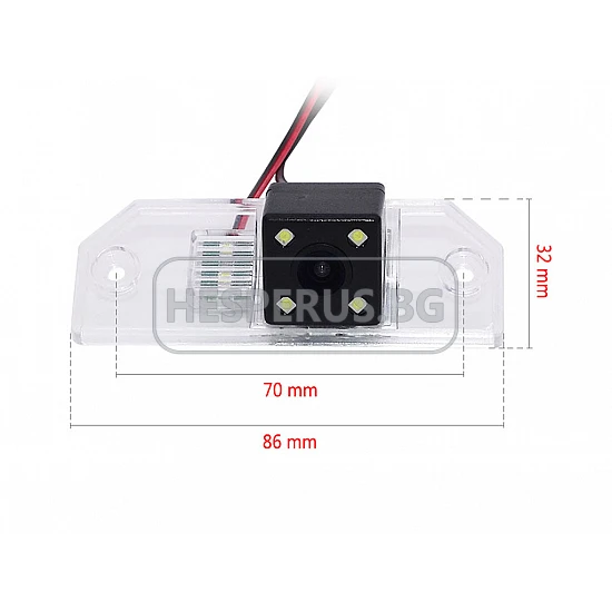 Камера за задно виждане за FORD Focus Mk1/2, Mondeo Mk3/4, C-MAX
